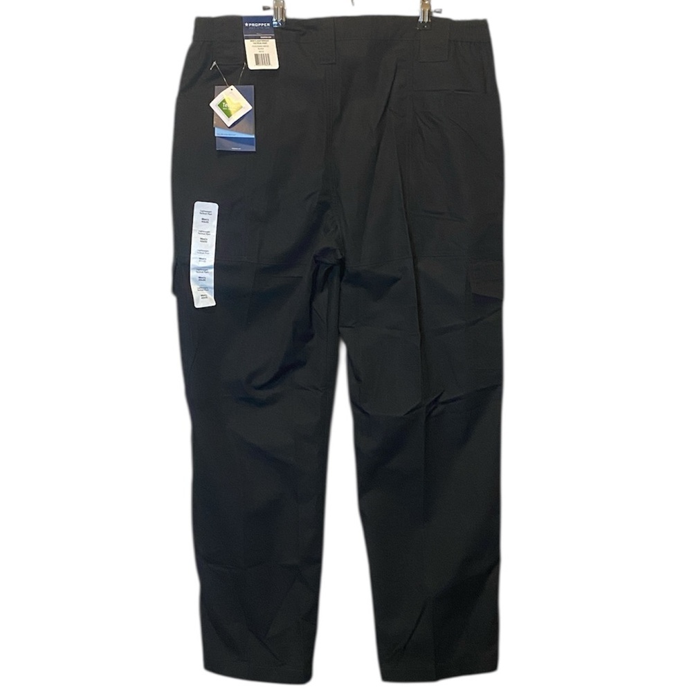 Propper Tactical Pants NWT Mens 40X32 Black Ripstop Cargo Utility Lightweight - Picture 9 of 17